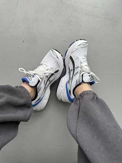 Кроссовки Asics Gel-Kayano 14 White Blue Black Купить (Доставка 1