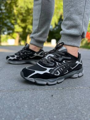 Кроссовки Asics Gel NYC Black Silver, 40