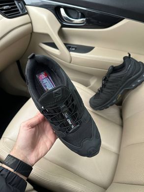 Кроссовки Salomon XA Forces Black Grey Waterproof Gore-Tex, 41