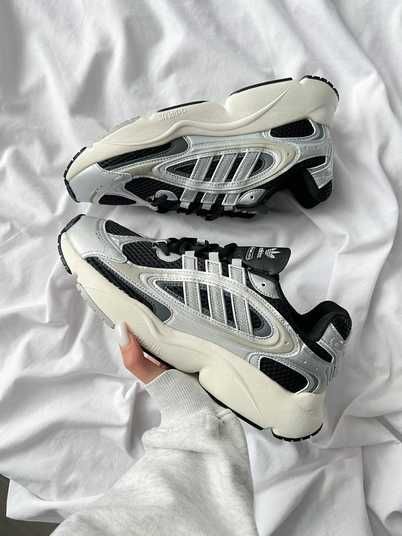 Кросівки Adidas Ozmillen Black Silver White - Sneakers Kross