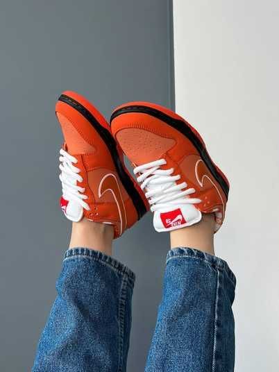 Кроссовки Nike x Concepts SB Dunk Low Orange Lobster Купить