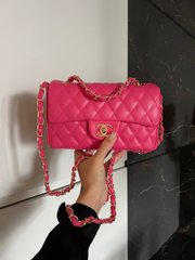 Сумка Chanel Pink 20, 21x13x6