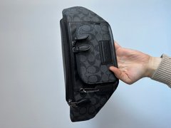 Поясна сумка Coach Track Belt Bag Grey, 40x16x7