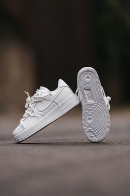 Кросівки NK Air Force Low Whit Off Shoelaces Custom
