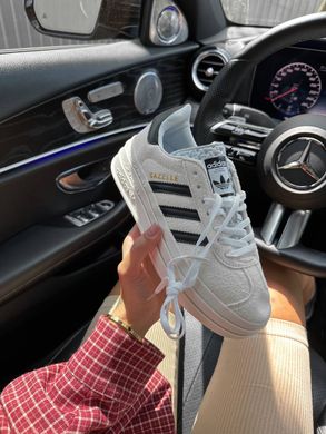 Кросівки Adidas Gazelle Bold Platform White Black, 36