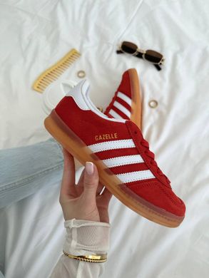 Кроссовки Adidas Gazelle Red White Gum, 36