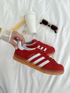 Кросівки Adidas Gazelle Red White Gum, 36