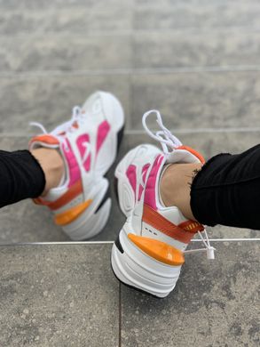 Кросівки Nike Tekno m2k Orange Pink White Black, 36