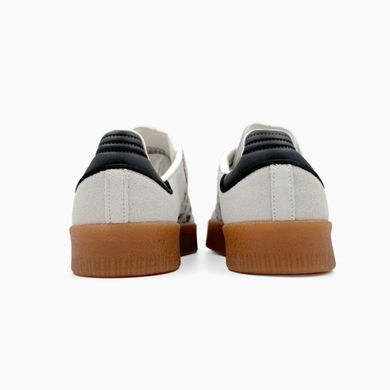 Кроссовки Adidas Samba XLG Beige Leo Black Gum Sole Platform, 36