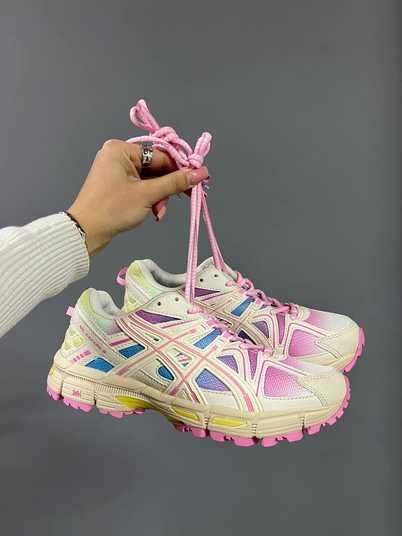 Кросівки Asics Gel Kahana 8 Cream Pink Blue Купити (Доставка 1-3 Дні)