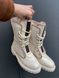 Ботинки Louis Vuitton Boots Cream Мех, 37