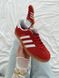 Кроссовки Adidas Gazelle Red White Gum