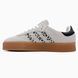 Кроссовки Adidas Samba XLG Beige Leo Black Gum Sole Platform, 36