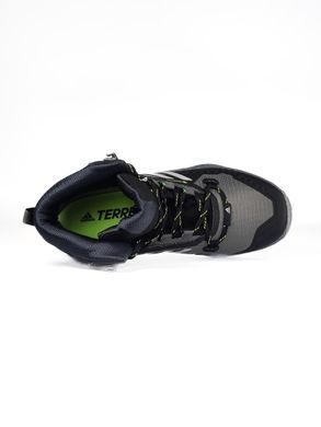 Кроссовки Adidas Terrex Swift R3 Mid Gore-Tex Grey Black Green Winter Termo, 41