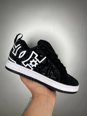 Кросівки DC Shoes Court Graffik Black White v2