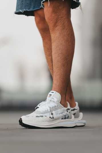 Кросівки Nike Sacai VaporWaffle x Jean Paul Gaultier White Black