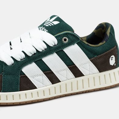 Кроссовки Adidas LWST x Bape Beige Green White Brown, 42