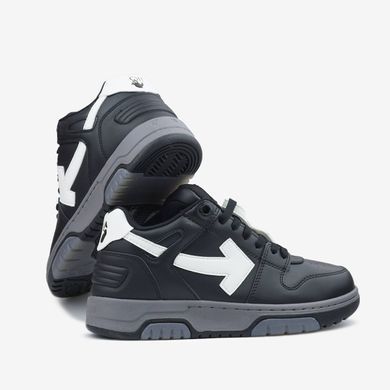 Кросівки Off-White Out of Office Black White Logo, 36