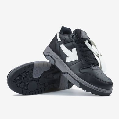Кросівки Off-White Out of Office Black White Logo, 36