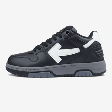 Кросівки Off-White Out of Office Black White Logo, 36