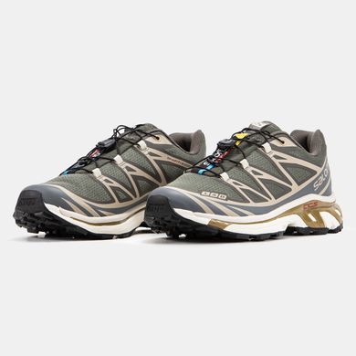 Кроссовки Salomon S/LAB XT-6 Beluga Dull Gold