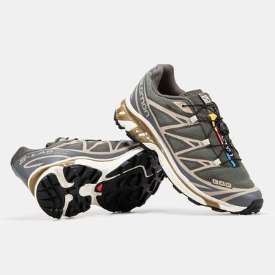 Кроссовки Salomon S/LAB XT-6 Beluga Dull Gold