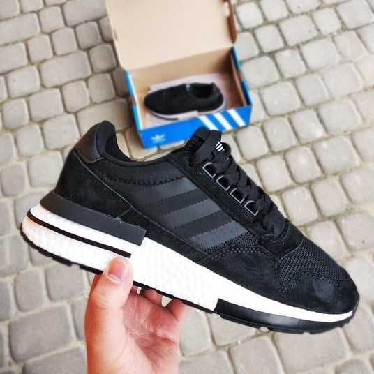 Кросівки Adidas ZX 500 Black White 2 Купити (Доставка 1-3 Дні)