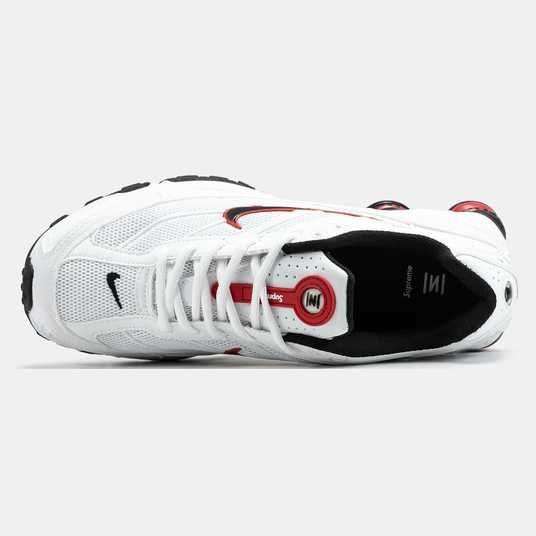 Кроссовки Nike Shox Ride 2 SP x Supreme White Red Black Купить