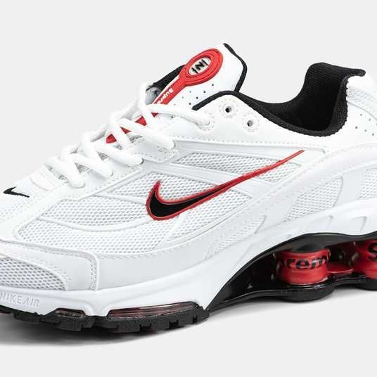 Кроссовки Nike Shox Ride 2 SP x Supreme White Red Black Купить