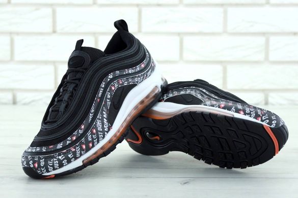 Кроссовки NK Air Max 97 Just Do It Black, 41