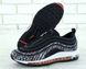 Кроссовки NK Air Max 97 Just Do It Black, 42