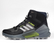 Кроссовки Adidas Terrex Swift R3 Mid Gore-Tex Grey Black Green Winter Termo, 41