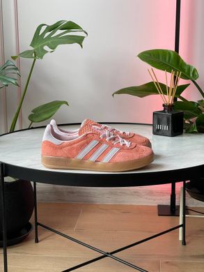 Кроссовки Adidas Gazelle Indoor W Pink White