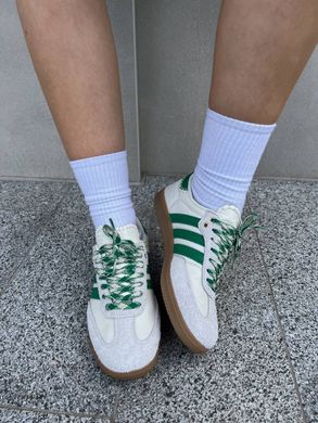 Кросівки Adidas Samba x Wales Bonne Grey Green, 36