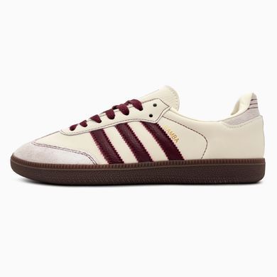Кросівки Adidas Samba OG Wonder White Maroon, 36