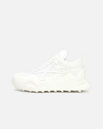 美品 OFF WHITE オフホワイト 41 26cm スニーカー ODSY Кроссовки OFF-WHITE Odsy-1000 White Купить (Доставка 1-3 Дня)