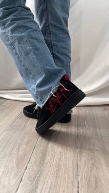 Кроссовки DC х Slayer Court Graffik Black Red, 36