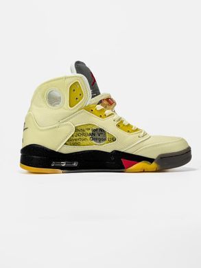 Кроссовки Nike Air Jordan 5 Retro Off-White Sail, 36