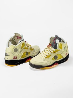 Кроссовки Nike Air Jordan 5 Retro Off-White Sail, 36