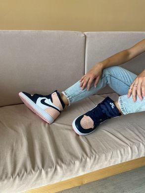 Кроссовки Nike Jordan 1 Retro High Bubble Gum Pink, 41
