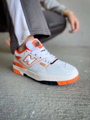 Кросівки New Balance 550 White Vibrante Orange