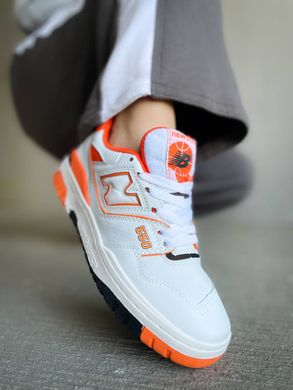 Кросівки New Balance 550 White Vibrante Orange
