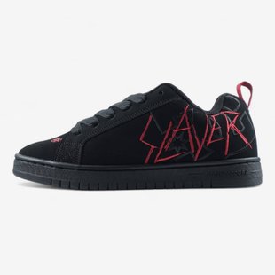 Кроссовки DC х Slayer Court Graffik Black Red, 36