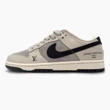 Кросівки Nike SB Dunk Low x Louis Vuitton Grey Black, 36