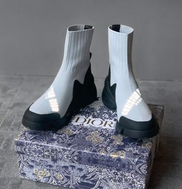 Кросівки Dior White shoes socks