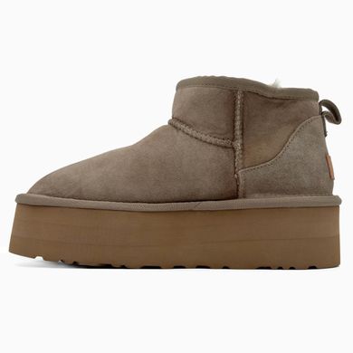 Ботинки UGG Classic Ultra Mini Platform XL Khaki, 36