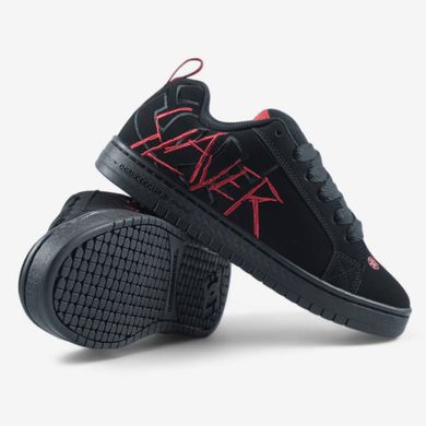 Кросівки DC х Slayer Court Graffik Black Red, 36