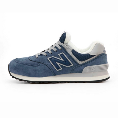 Кросівки New Balance 574 Blue Grey Winter Fur, 40