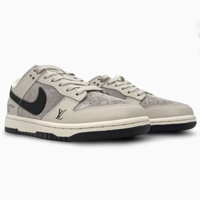 Кросівки Nike SB Dunk Low x Louis Vuitton Grey Black, 36