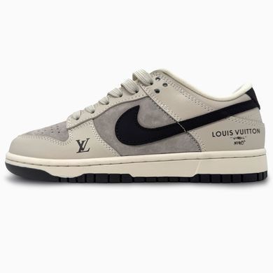 Кросівки Nike SB Dunk Low x Louis Vuitton Grey Black, 36